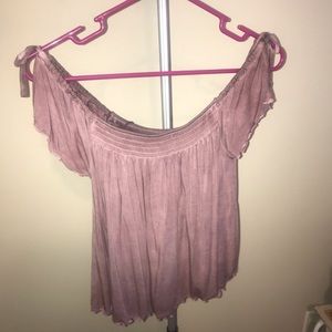 Off the shoulder top